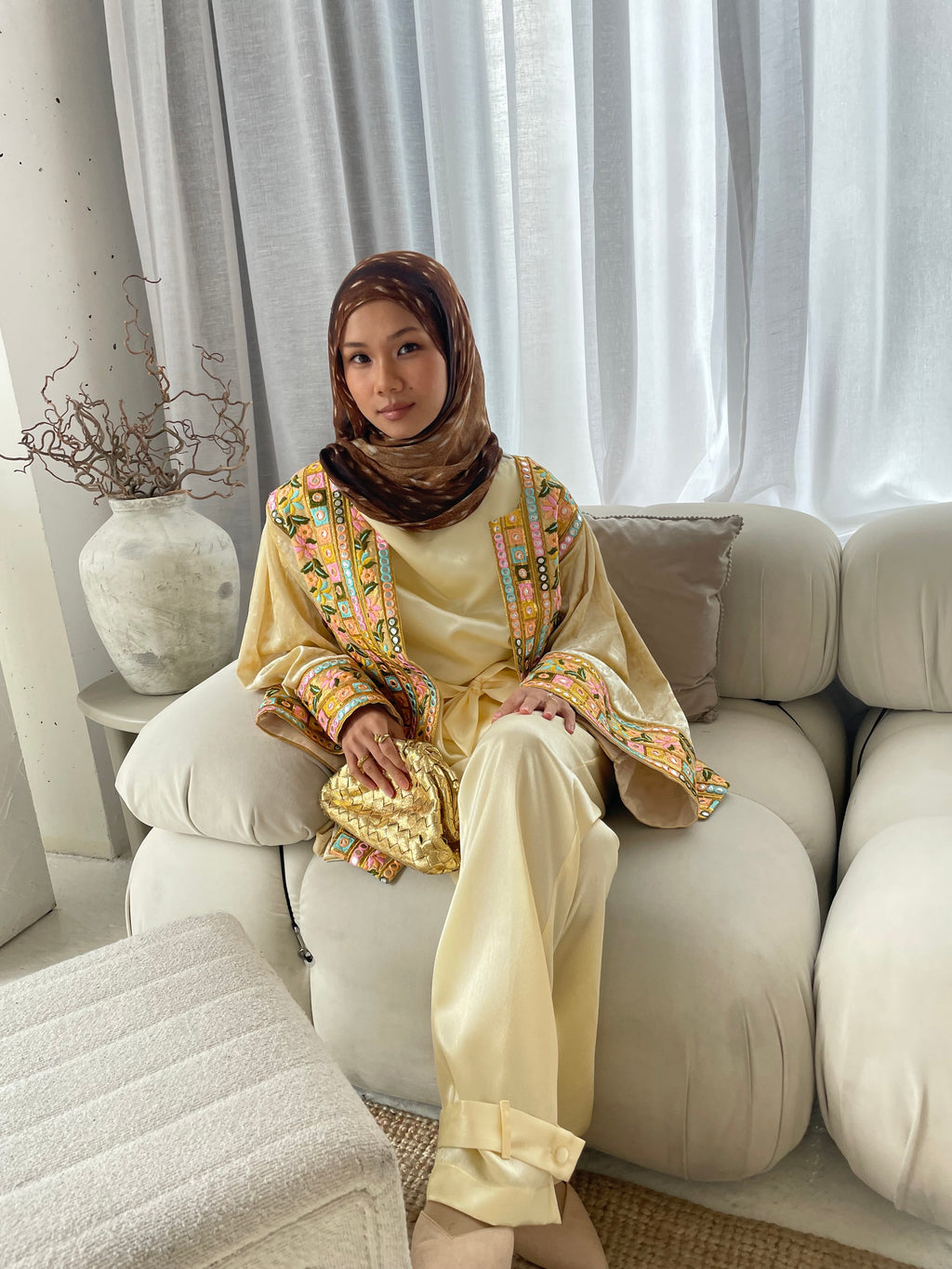 Butter yellow kurti